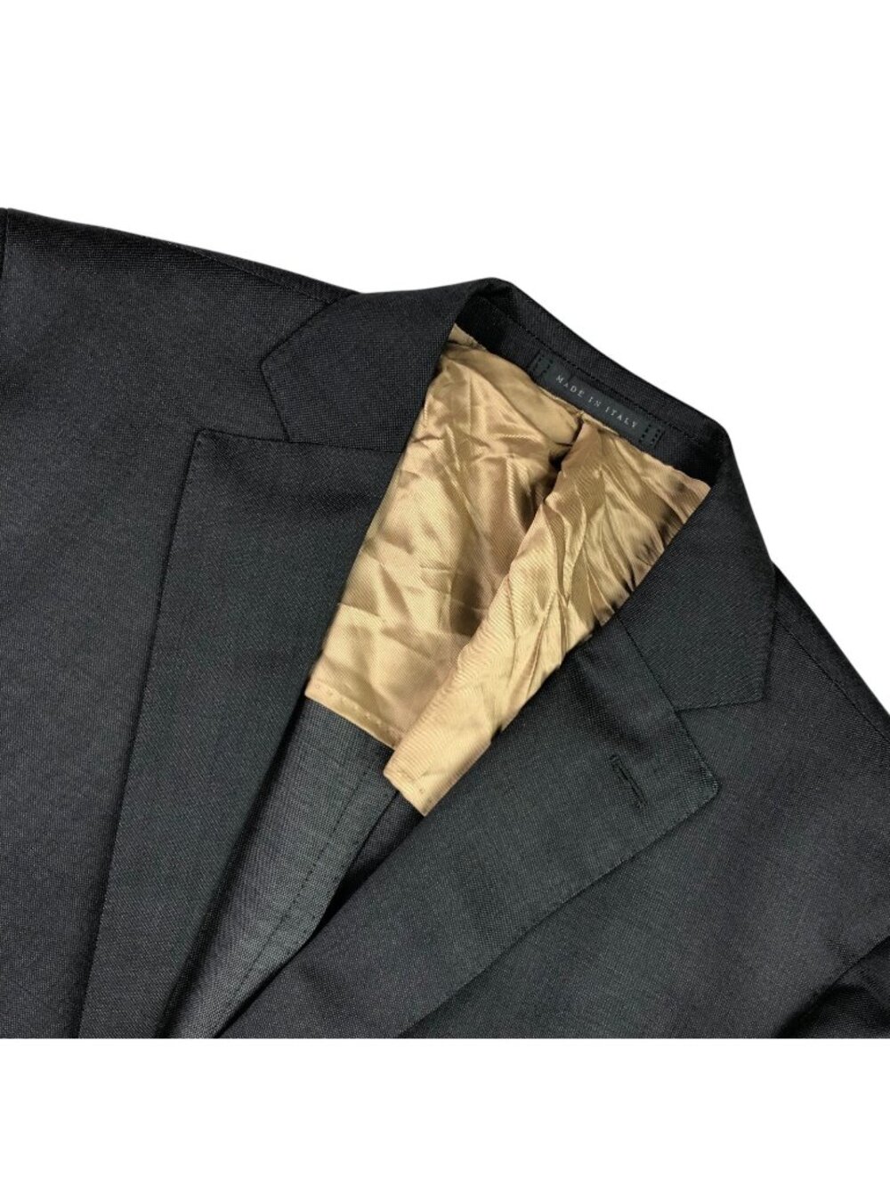 Ledbury Men's Wool 2-Button Jacket Blazer Gray • Italy • US 40 R | EU 50